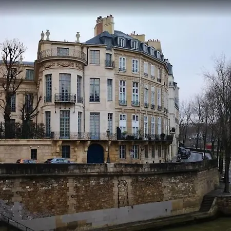Ile St Louis-bastille-3brd-paris 4e Апартаменты Париж
